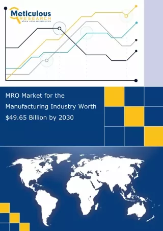 MRO Market for the Manufacturing Industry