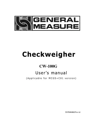 checkweigher