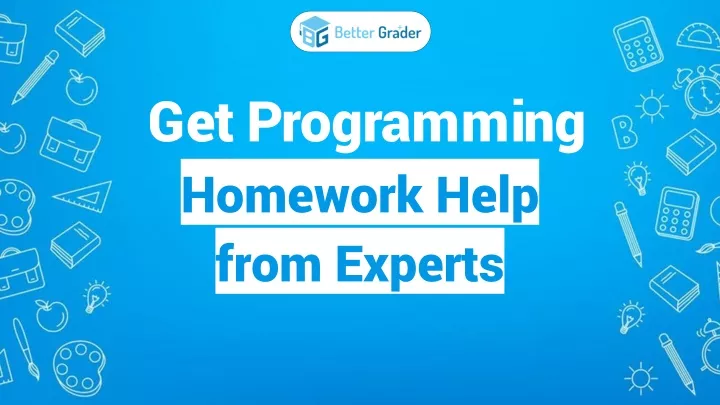 get programming homework help from experts