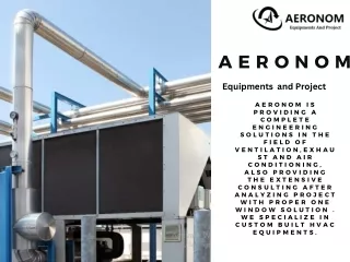 High Quality Air Cooling Unit Manufacturers : Aeronom.in