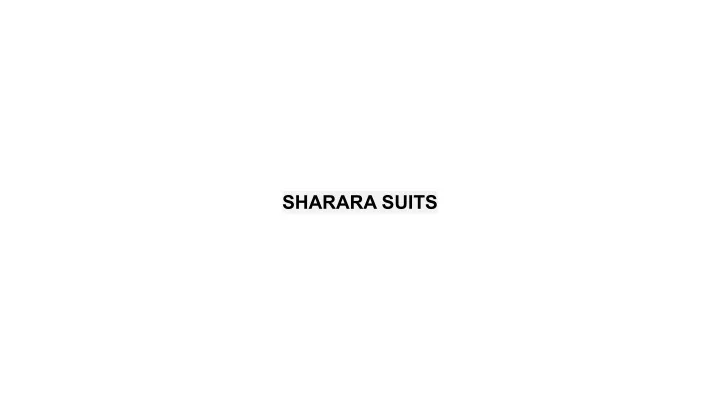 sharara suits