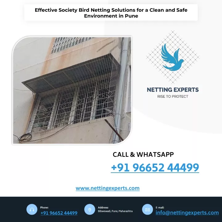 effective society bird netting solutions