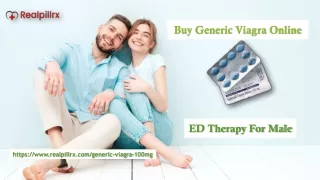 Buy Generic Viagra Online- ED Therapy For Male