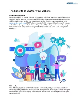 The benefits of SEO for your website