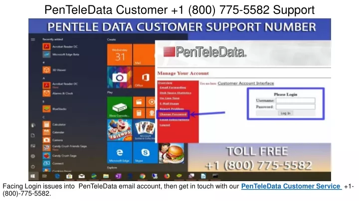 penteledata customer 1 800 775 5582 support