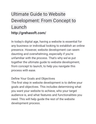 Website Development company in Kochi