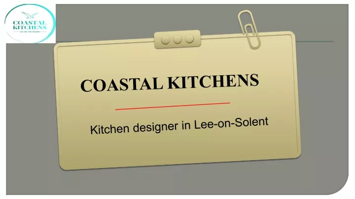 coastal kitchens