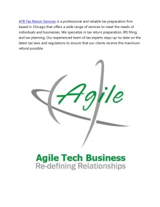 atb tax return services is a professional