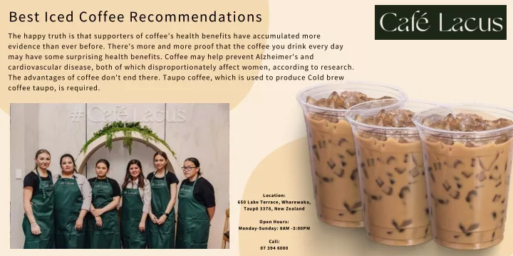 best iced coffee recommendations