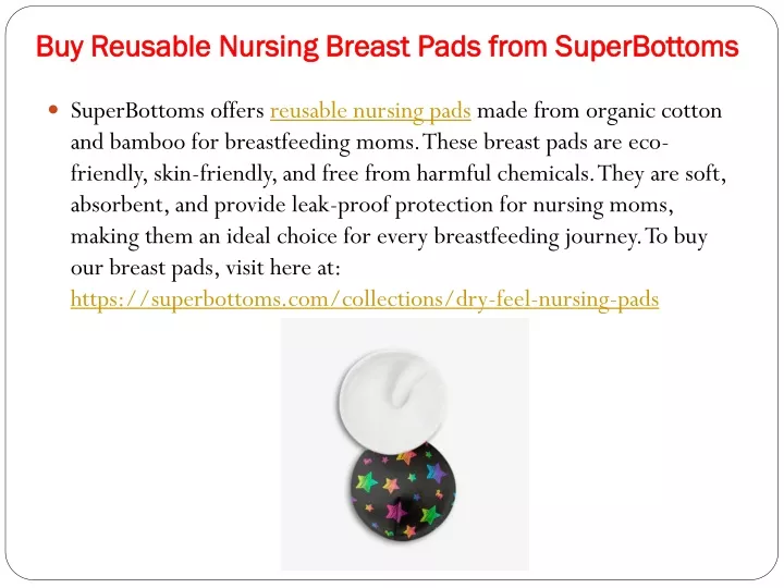 buy reusable nursing breast pads from superbottoms
