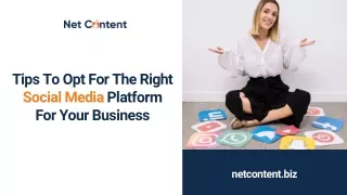 tips to opt for the right social media platform