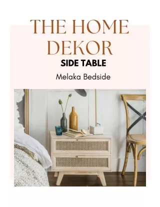 The Home Dekor | Side Table Online
