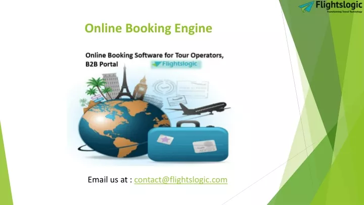 online booking engine