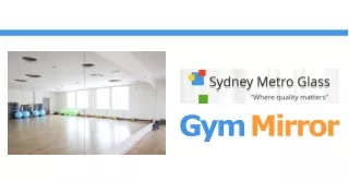 Get the best gym mirror from Sydney Metro Glass!