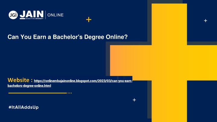 can you earn a bachelor s degree online