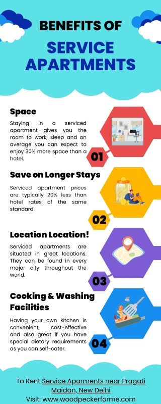 Benefits of Service Apartments