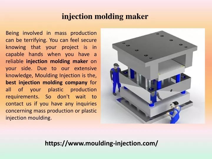 injection molding maker