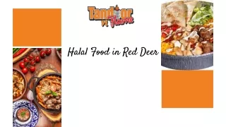 Halal Food in Red Deer