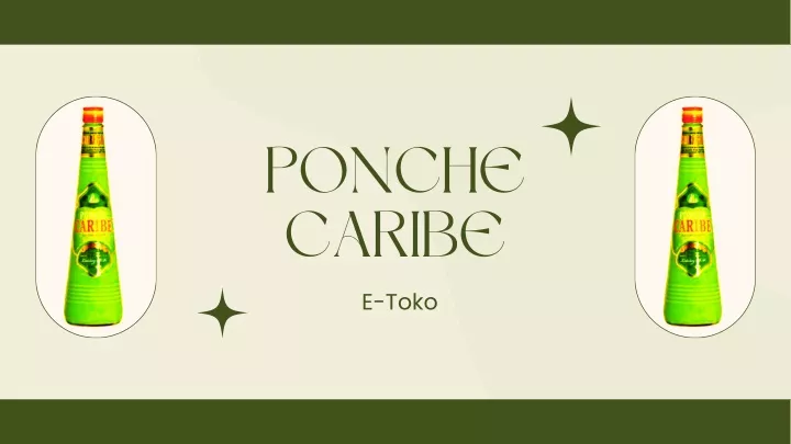 ponche caribe
