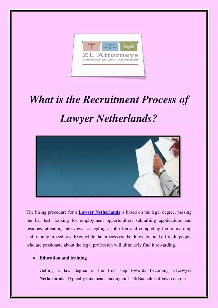 what is the recruitment process of