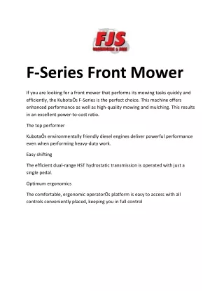 Fjs pdf