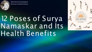 12 Poses of Surya Namaskar and Its Health Benefits by Mohit Bansal Chandigarh