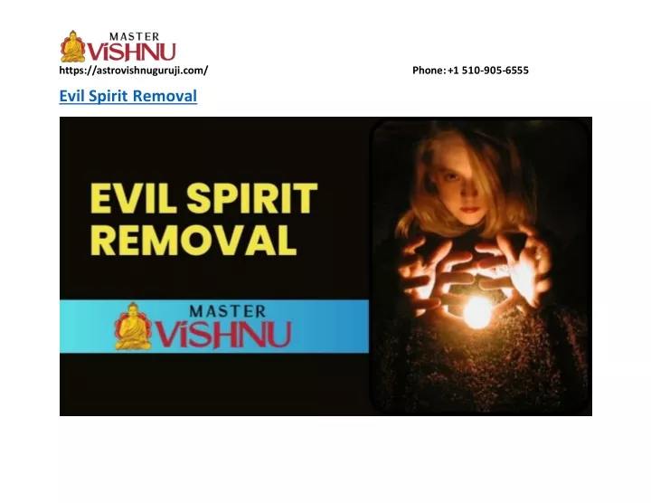 evil spirit removal