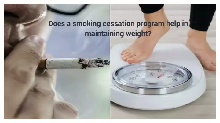 does a smoking cessation program help