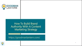 how to build brand authority with a content marketing strategy