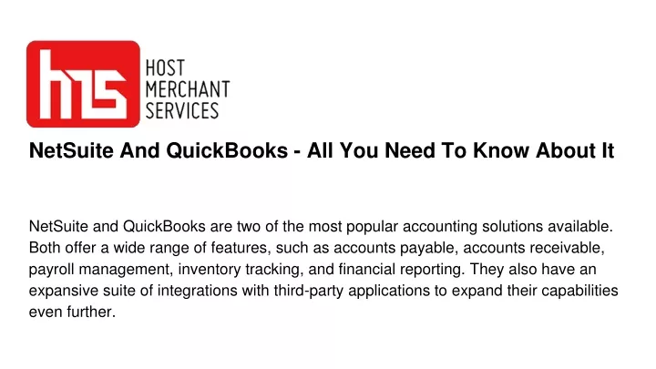netsuite and quickbooks all you need to know about it