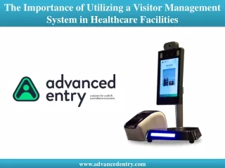 The Importance of Utilizing a Visitor Management System in Healthcare Facilities