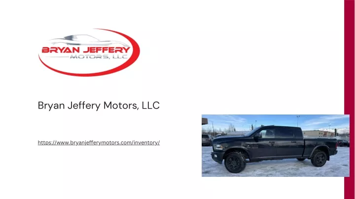 bryan jeffery motors llc