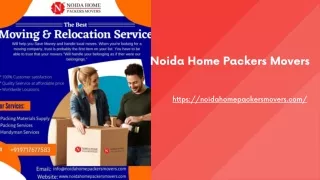 Packer And Mover Noida