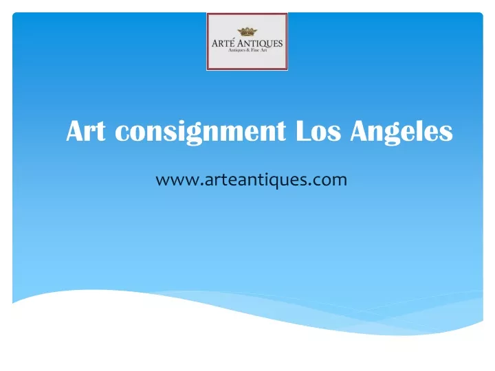 art consignment los angeles