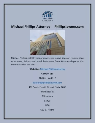 michael phillips attorney phillipslawmn com