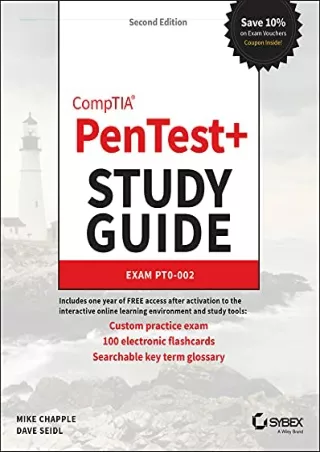 $PDF$/READ/DOWNLOAD CompTIA PenTest  Study Guide: Exam PT0-002