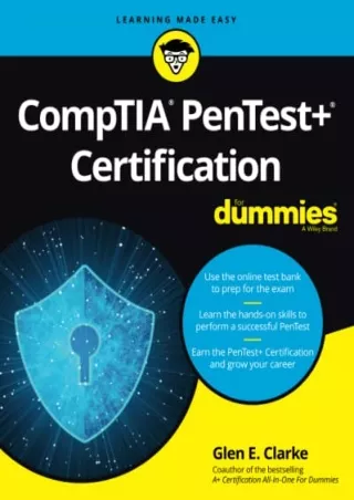 DOWNLOAD/PDF  CompTIA PenTest  Certification For Dummies (For Dummies (Computer/