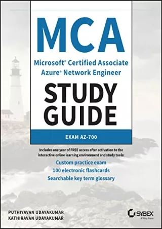 $PDF$/READ/DOWNLOAD MCA Microsoft Certified Associate Azure Network Engineer Stu