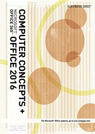 PDF/BOOK Illustrated Computer Concepts and MicrosoftOffice 365 & Office 2016