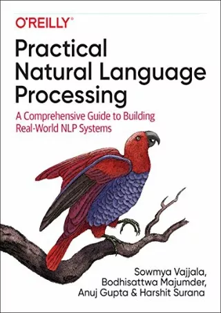 $PDF$/READ/DOWNLOAD Practical Natural Language Processing: A Comprehensive Guide