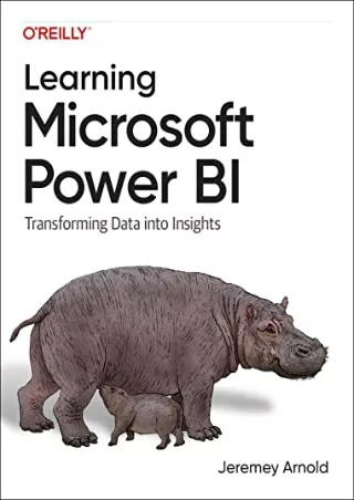 PDF/READ Learning Microsoft Power BI: Transforming Data into Insights