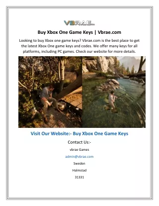 buy xbox one game keys vbrae com