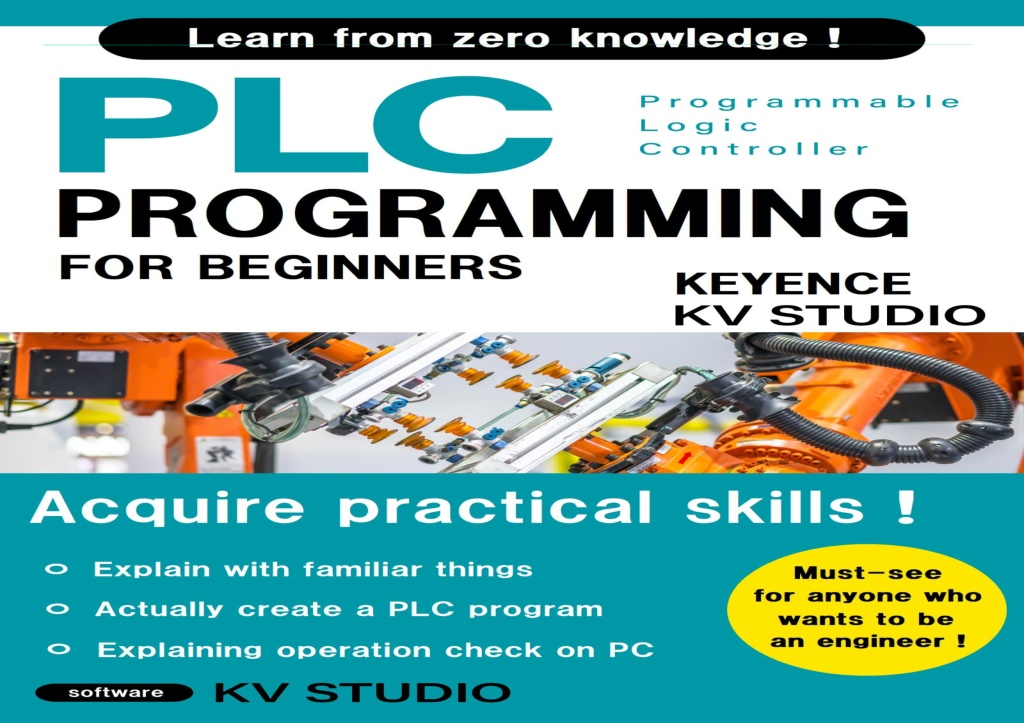 PPT - (PDF BOOK) BASIC PLC PROGRAMMING FOR BEGINNERS (KEYENCE KV STUDIO ...