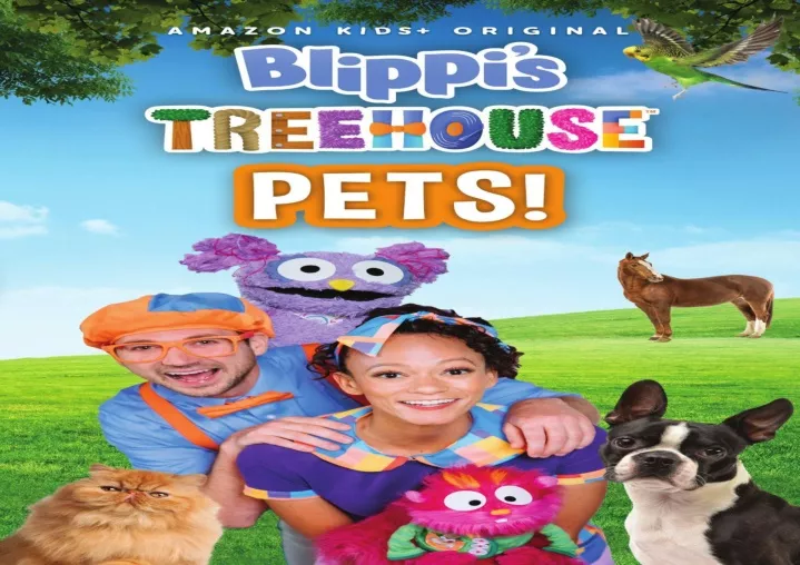 pdf book blippi s treehouse pets full download