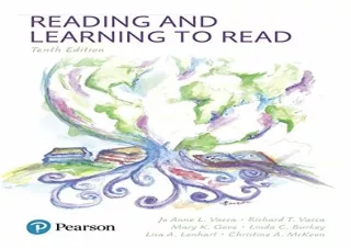 PDF Reading and Learning to Read full
