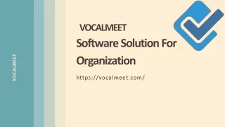 Learning Management System by Vocalmeet in Canada