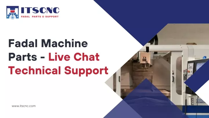 fadal machine parts live chat technical support