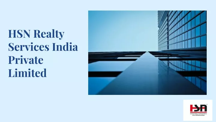 hsn realty services india private limited