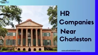 First-Rate HR Companies Near Charleston | AdvantEdge HR