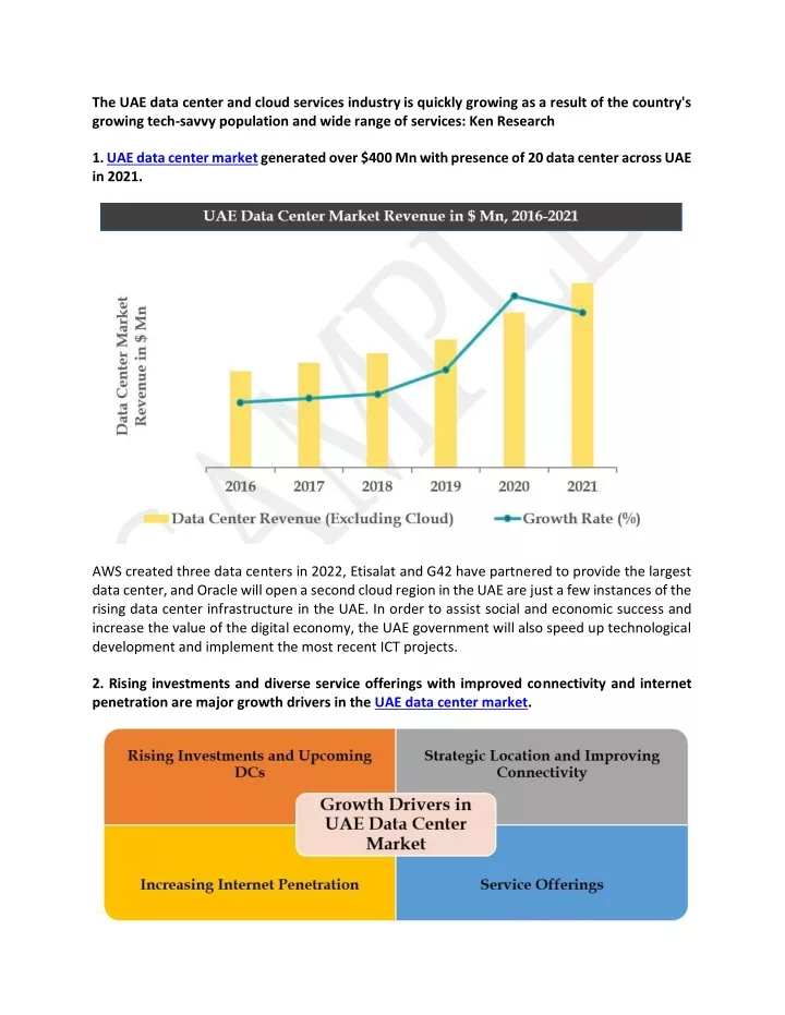 the uae data center and cloud services industry